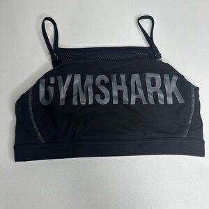 Gymshark Sports Bra Women Small Grey Flex Strappy Pullover Gym Athletic Large.